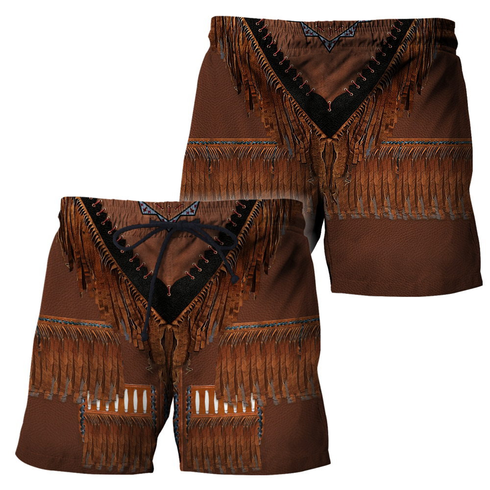 Native Cowboy Jacket No8 Cosplay 3D Over Printed Unisex Deluxe Hoodie ML