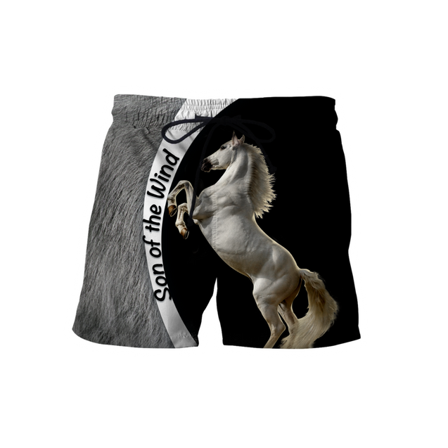 Beautiful White Horse 3D All Over Printed Shirts For Men And Women TNA11202001CL