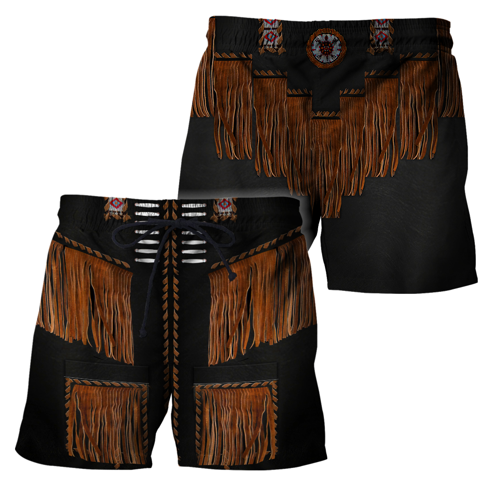 Native Cowboy Jacket No9 Cosplay 3D Over Printed Unisex Deluxe Hoodie ML