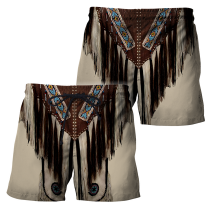 Native Cowboy Jacket No11 Cosplay 3D Over Printed Unisex Deluxe Hoodie ML
