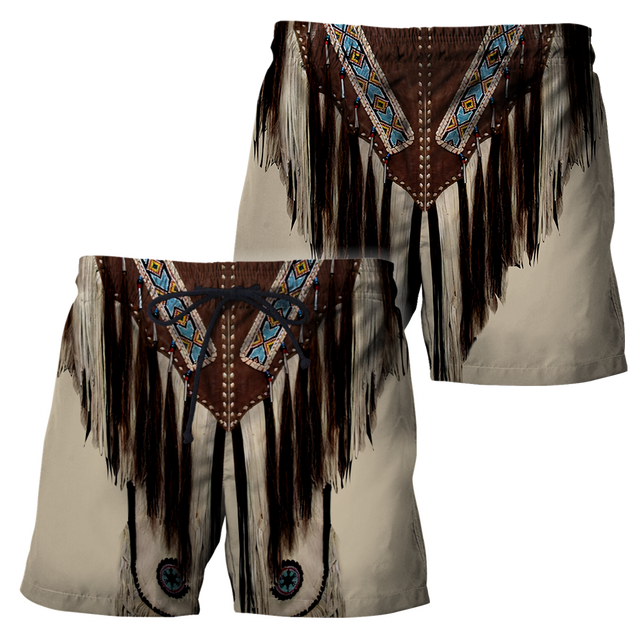 Native Cowboy Jacket No11 Cosplay 3D Over Printed Unisex Deluxe Hoodie ML