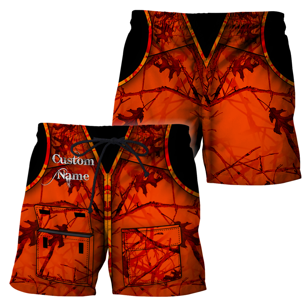 Premium Hunting for Hunter Custom Name 3D Printed Unisex Shirts