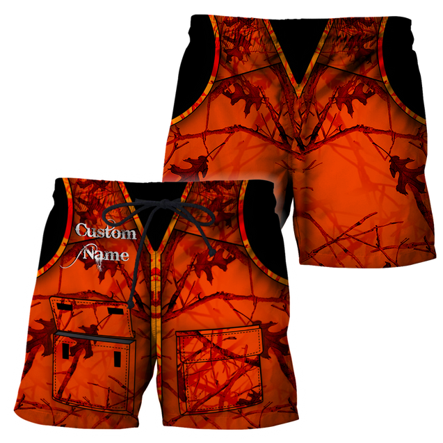 Premium Hunting for Hunter Custom Name 3D Printed Unisex Shirts