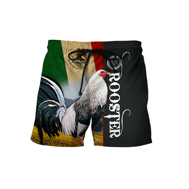 Rooster Mexico 3D All Over Printed Hoodie DD22052101VH