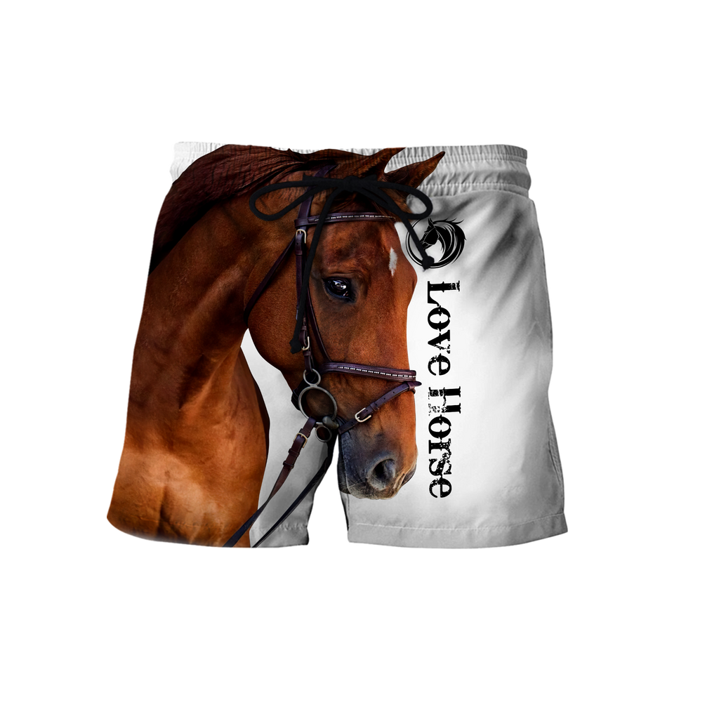 Love Horse 3D All Over Printed Hoodie Pi112056