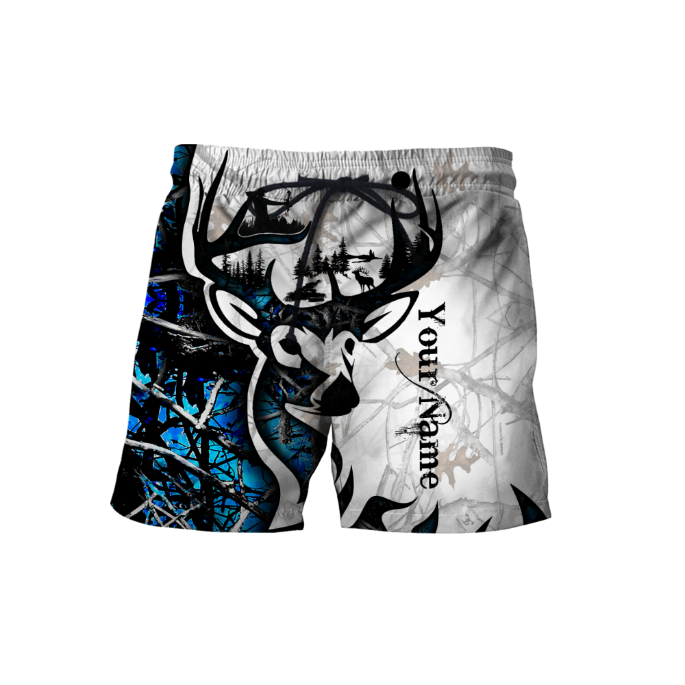 Deer Custom Name 3D Hoodie Shirt For Men And Women LAM