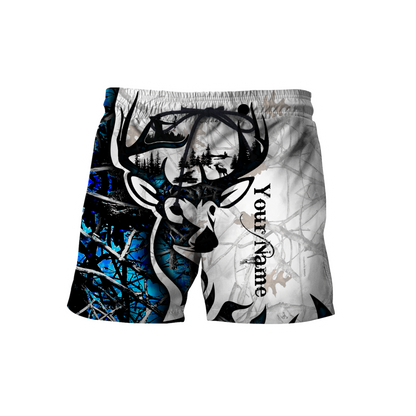 Deer Custom Name 3D Hoodie Shirt For Men And Women LAM