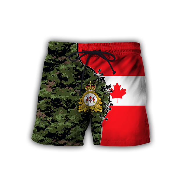 Canadian Army Pullover 3D All Over Printed Shirts NTN11032106