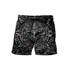 Aztec Warrior 3D All Over Printed Unisex Hoodie