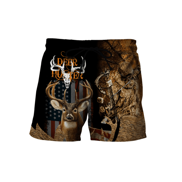 Deer Hunting Personalized Name 3D All Over Printed Shirts DD25052101