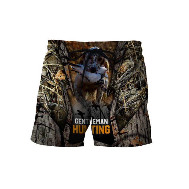 Hunting Dog 3D Over Printed Unisex Deluxe Hoodie ML