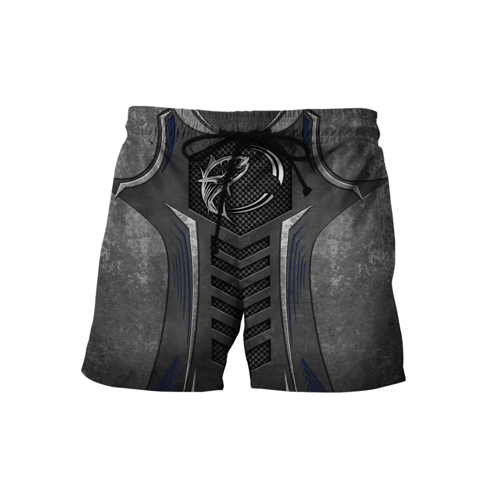 Tuna Fishing Metal 3D design print shirts