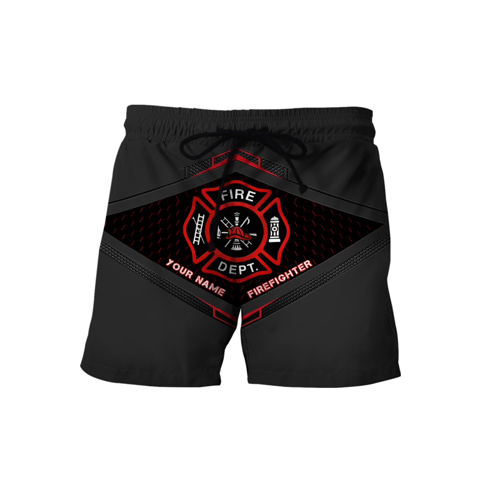 Customize Name Firefighter Hoodie For Men And Women MH22032102