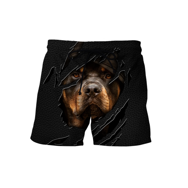 Rottweiler 3D hoodie shirt for men and women custom name ver2