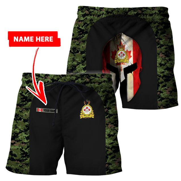 Personalized Name XT Canadian Army Pullover 3D All Over Printed Shirts PD15032104