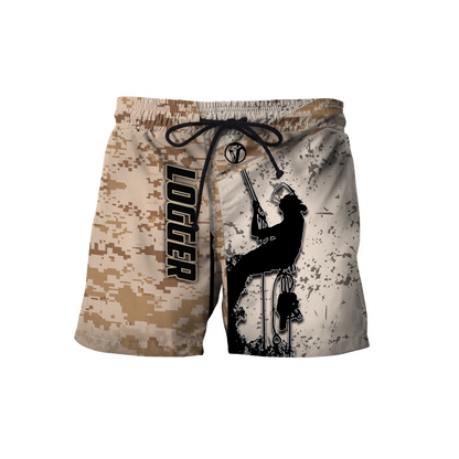 Premium 3D Printed Unisex Camo Logger Shirts MEI