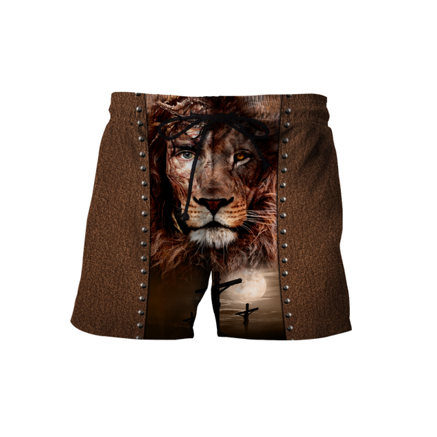 Lion Jesus 3D All Over Printed Shirts