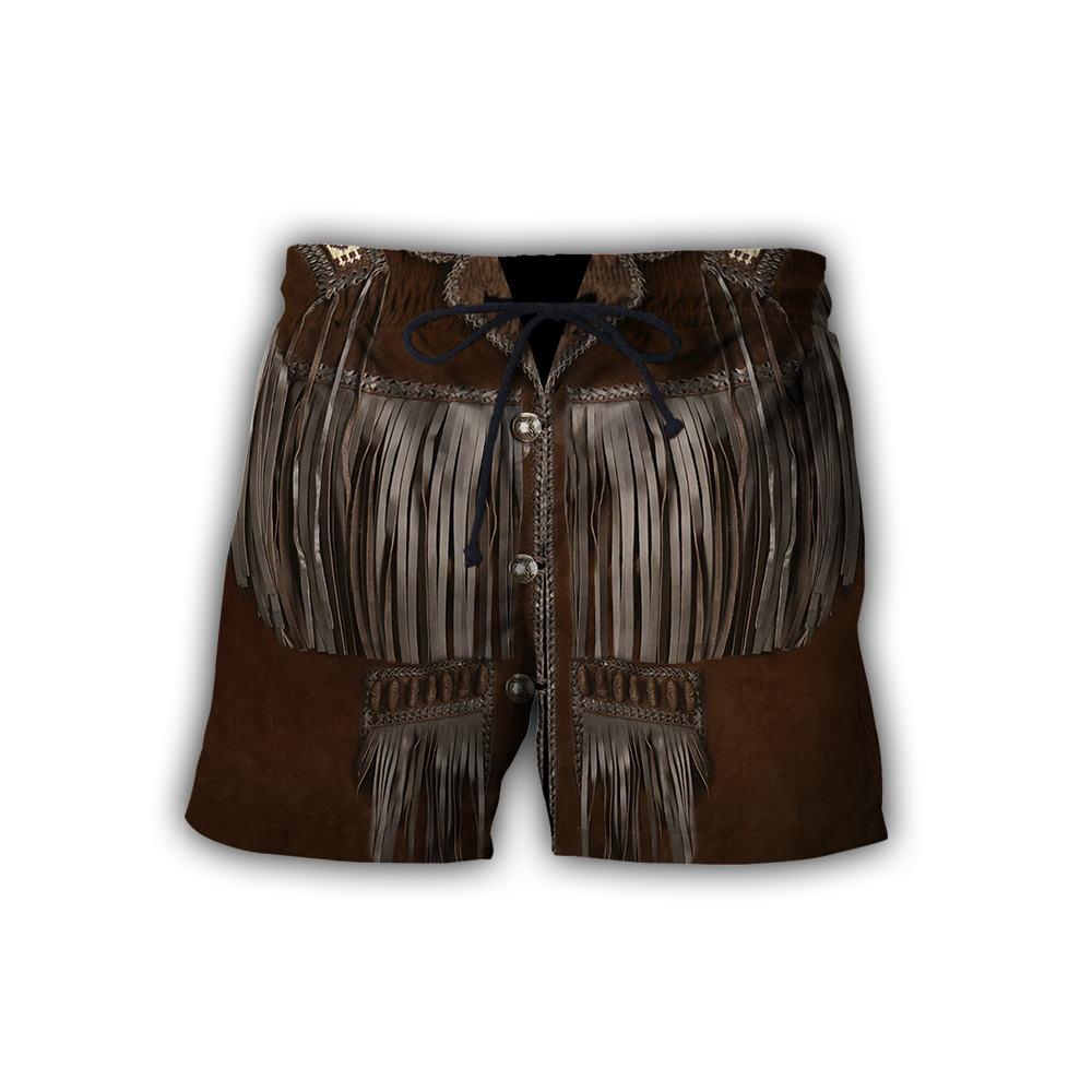 Native Cowboy Jacket No25 Cosplay 3D Over Printed Unisex Deluxe Hoodie ML