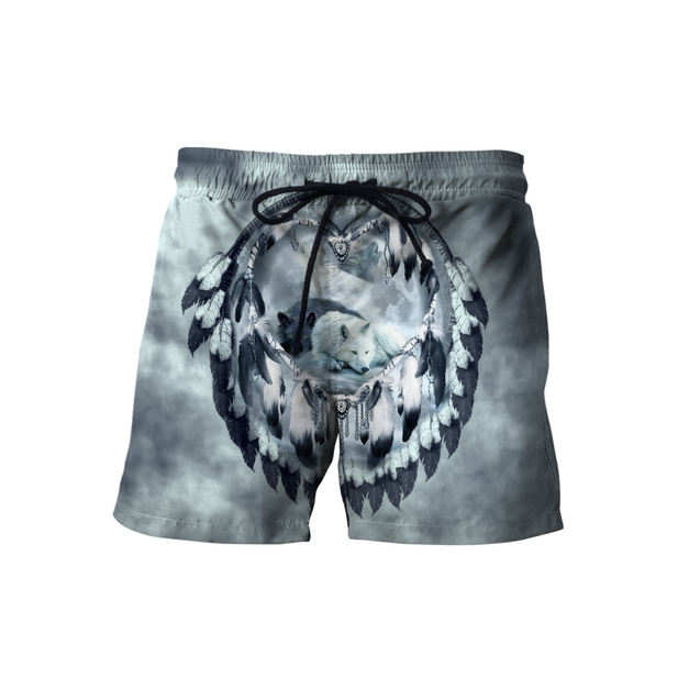Premium Unisex Hoodie Couple Wolf 3D All Over Printed ML