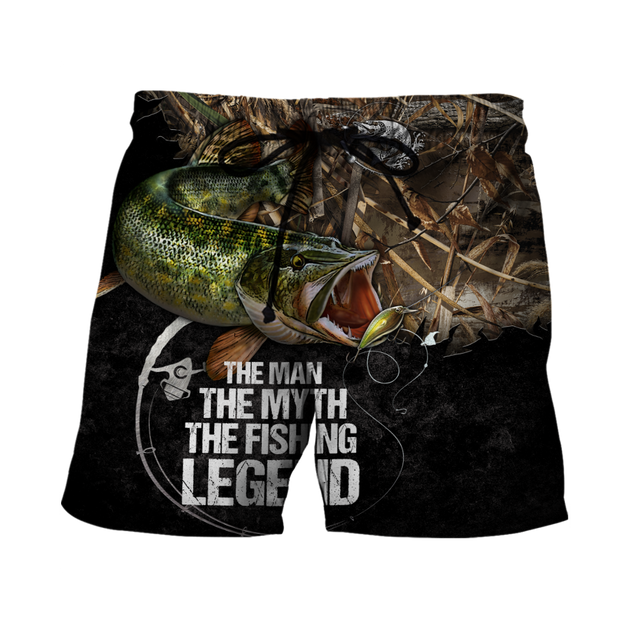 Northern Pike fishing legend muddy camo design 3d print shirts