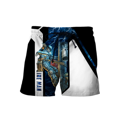 Premium Personalized 3D Print Lineman Shirts MEI
