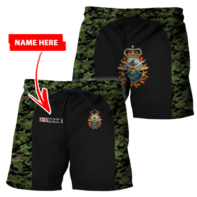 Personalized Name XT Canadian Armed Forces Pullover 3D All Over Printed Shirts PD15032102