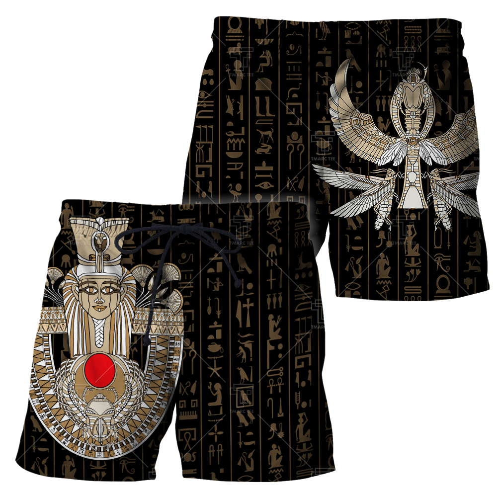 Ancient Egypt ver1 Painting Pattern 3D Tattoo Printed Shirts