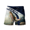 Custom name Rainbow Trout fishing design 3d print shirts