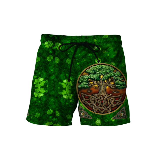 Premium Tree Of Life Irish Saint Patrick's Day 3D Printed Unisex Shirts TN