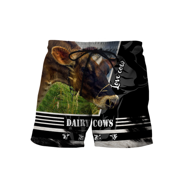 Dairy Cows 3D All Over Printed Unisex Shirts DD1412202