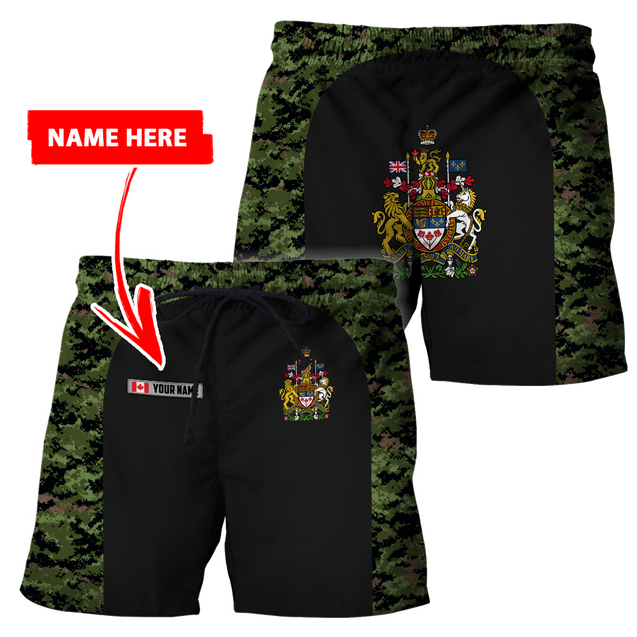 Personalized Name XT Canada Coat of Arms 3D All Clothes PD16032103