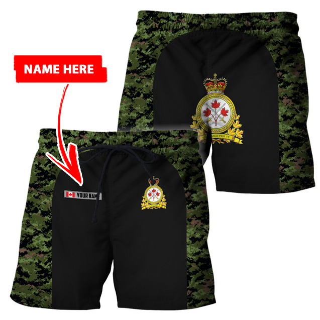 Personalized Name XT Canadian Army Pullover 3D All Over Printed Shirts PD15032103