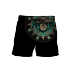 Aztec Mexico Blue 3D All Over Printed Unisex Hoodie