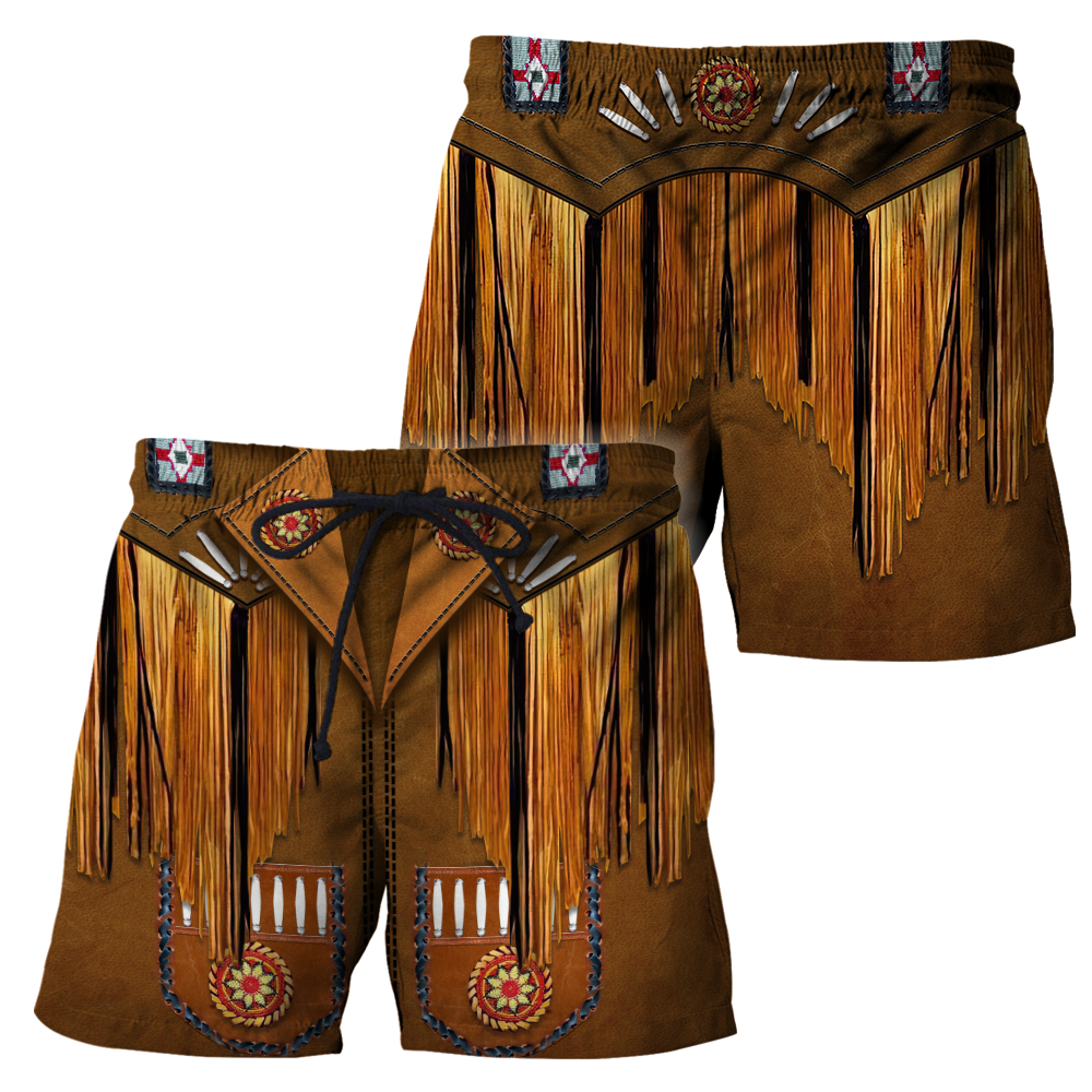 Native Cowboy Jacket No16 Cosplay 3D Over Printed Unisex Deluxe Hoodie ML