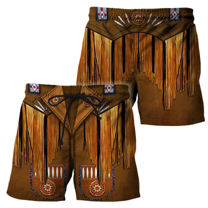 Native Cowboy Jacket No16 Cosplay 3D Over Printed Unisex Deluxe Hoodie ML