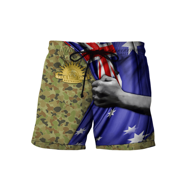 Premium Personalized Australian Army Flag 3D All Over Printed Unisex Shirts TN