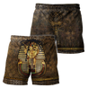 Custom name Pharaoh Ancient Egypt Ankh 3D design print shirts DQB22042103