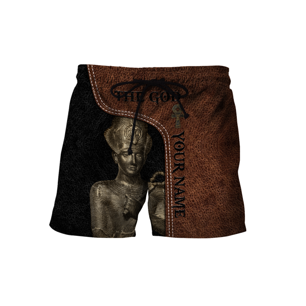 Custom name Pharaoh The God Ancient Egypt 3D design print shirt