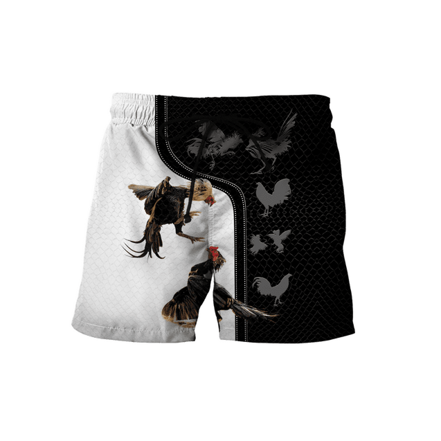 Personalized Rooster Fighting 3D Printed Unisex Shirts DD29042102