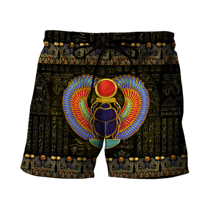 Egyptian Gods Ancient Khepri heart unisex 3d all over printed shirts