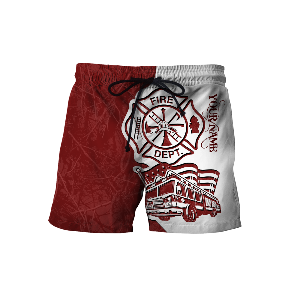 Customize Name Firefighter Hoodie For Men And Women MH08032108