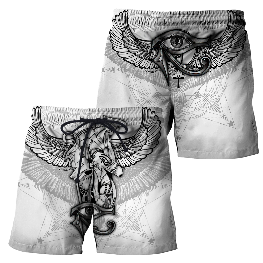 Egyptian Gods Ancient Tattoo white ver unisex 3d print shirts