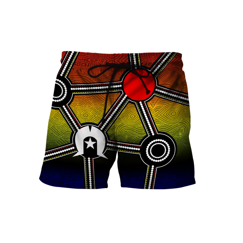 Custom name Aboriginal heal the sun and spirit 3D print shirts