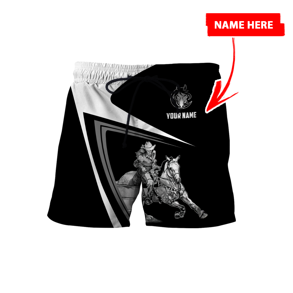 Personalized Barrel Racing 3D All Over Printed Hoodie