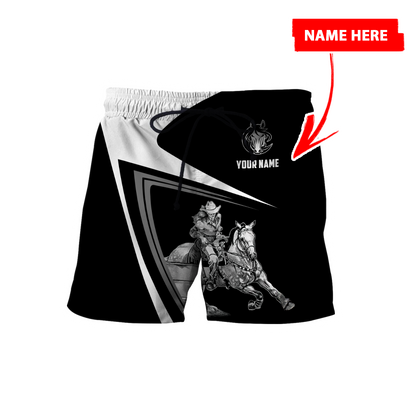 Personalized Barrel Racing 3D All Over Printed Hoodie