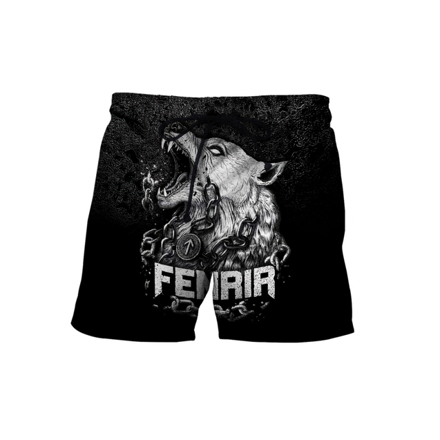 Premium Fenrir Wolf 3D All Over Printed Unisex Shirts