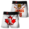 3D All Over Printed Hockey Canada Unisex Shirts Custom Name Custom number  XT