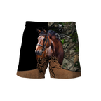 Love Horse Custom Name 3D All Over Printed Shirts