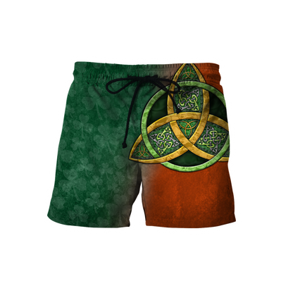 Irish St.Patrick celtic 3d hoodie shirt for men and women custom name