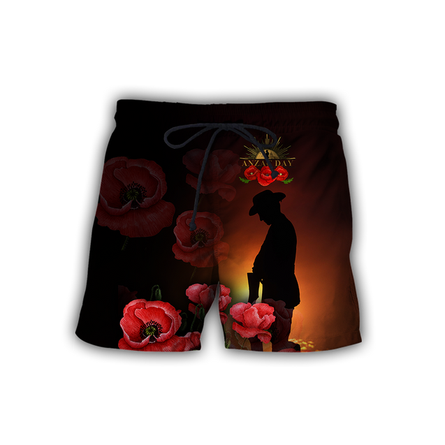 Premium Anzac Day Poppy 3D Printed Unisex Shirts TN NTN05042104